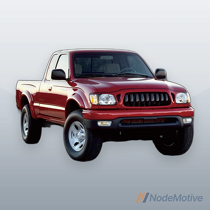 Rear Step Bumper for 95-04 Toyota Tacoma, W/O Parking Sensor Hole&Vent Hole