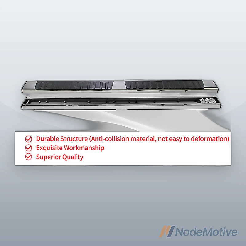 For 2005-2023 Nissan Frontier Crew Cab 6\" Running Boards Side Step Bars S/S H