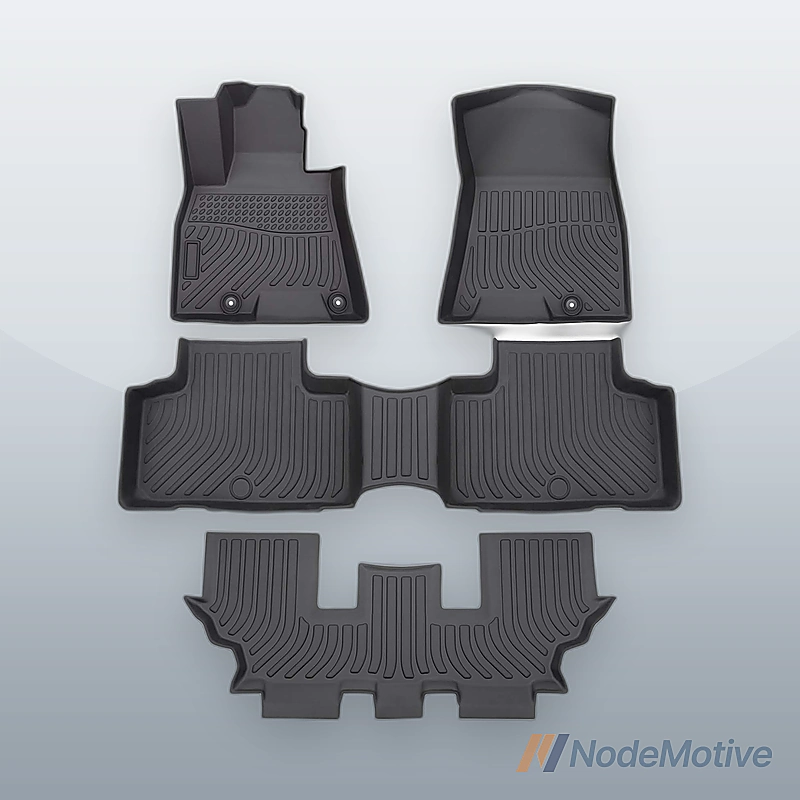 Custom Floor Mats for Genesis GV80 7-Seater - 2021-2024 - Full Set