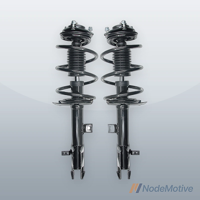 Pair Front Struts Coil Spring Set For Dodge Caliber Jeep Compass Patriot