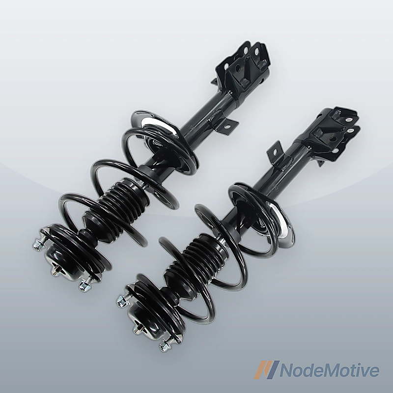 Pair Front Struts Coil Spring Set For Dodge Caliber Jeep Compass Patriot