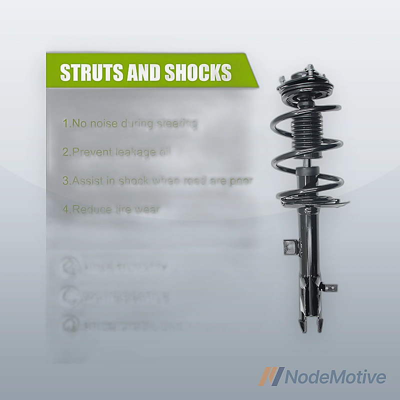 Pair Front Struts Coil Spring Set For Dodge Caliber Jeep Compass Patriot