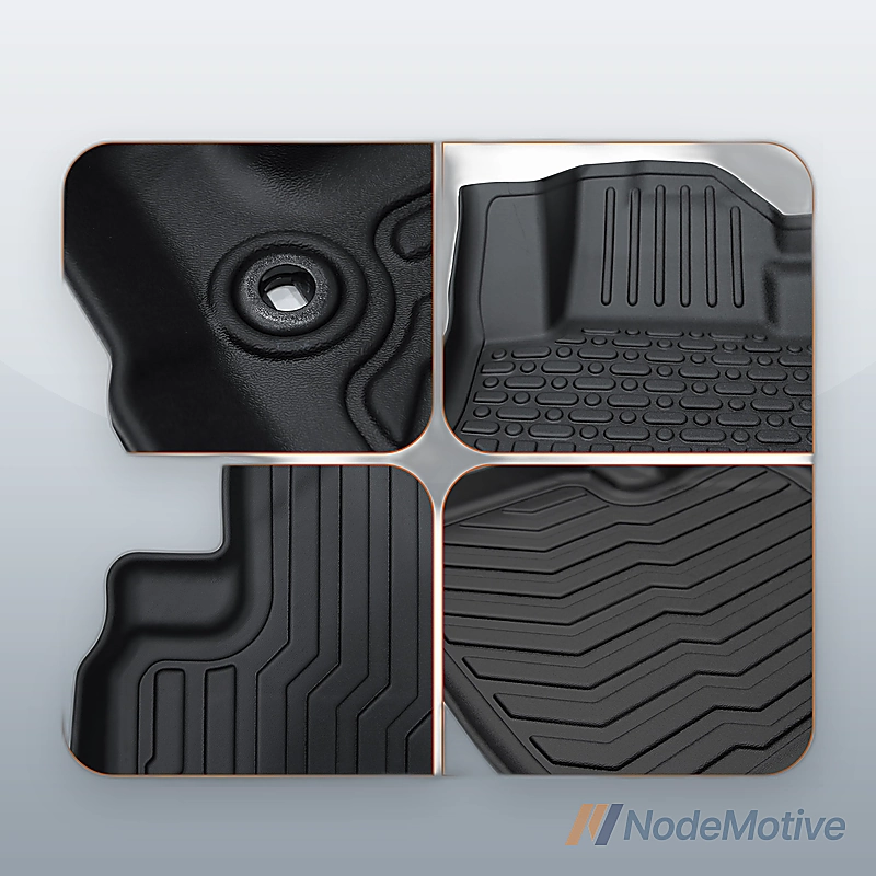 TPE Rubber Car Floor Mats All-Weather For 08-12 Honda Accord