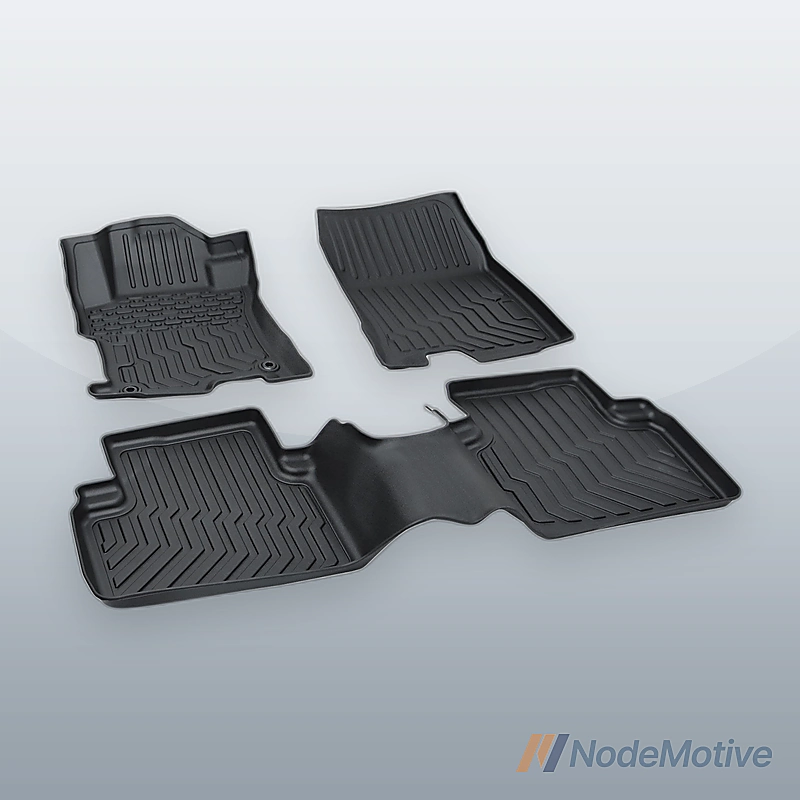 TPE Rubber Car Floor Mats All-Weather For 08-12 Honda Accord