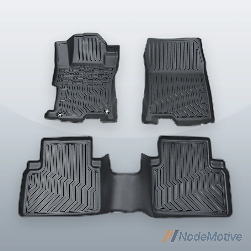 TPE Rubber Car Floor Mats All-Weather For 08-12 Honda Accord