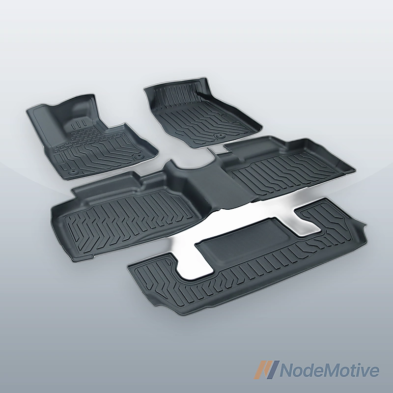 All Weather 3D Floor Mats for 2020 2021 2022 2023 Ford Explorer TPE 4PCS Liners