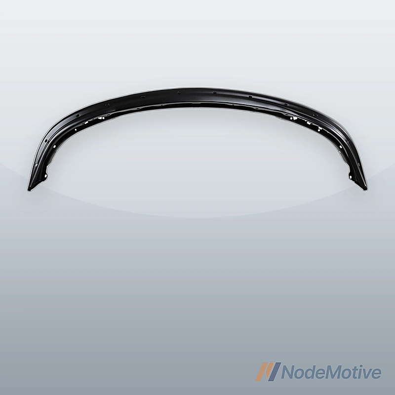 Front Bumper For 1999-2003 Ford F-150 1999-2002 Expedition Painted Black Steel