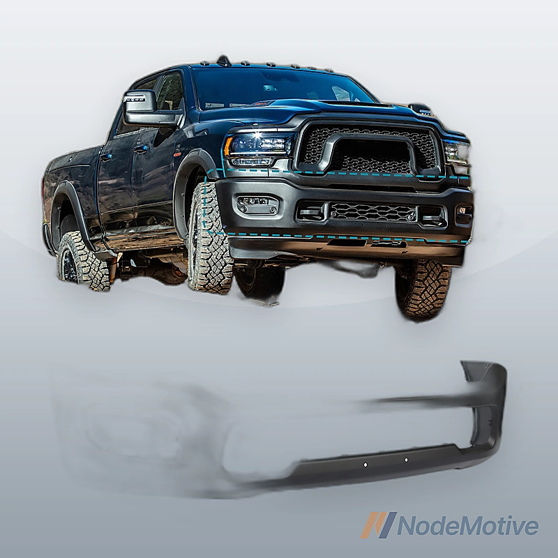 Primered Steel Front Bumper Face Bar for 2019-2023 RAM 2500/3500 19-23