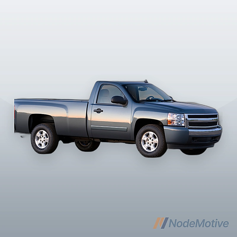 Chrome - Front Bumper Steel Impact Face Bar For 2007-2013 Chevy Silverado Truck