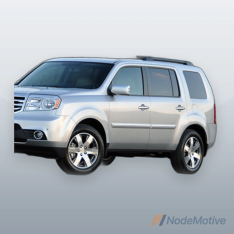 Side Step Nerf Bars Running Boards for 2009-2015 Honda Pilot Left+Right