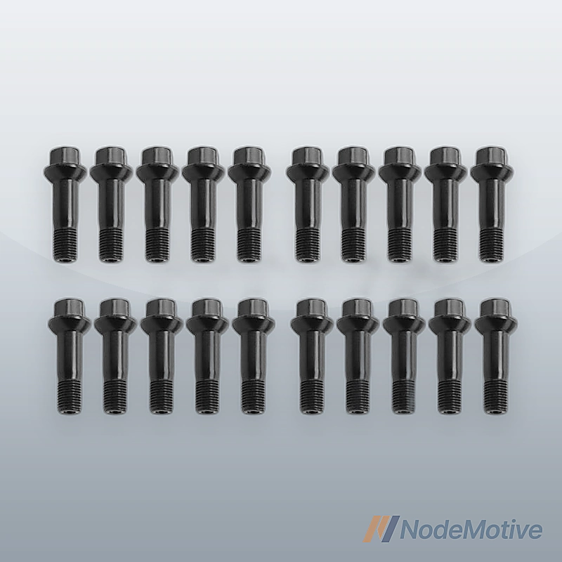 20 PCS Wheel Lug Bolts Nuts Kit for Mercedes Benz S500 GLK350 S550 CL500 GL450
