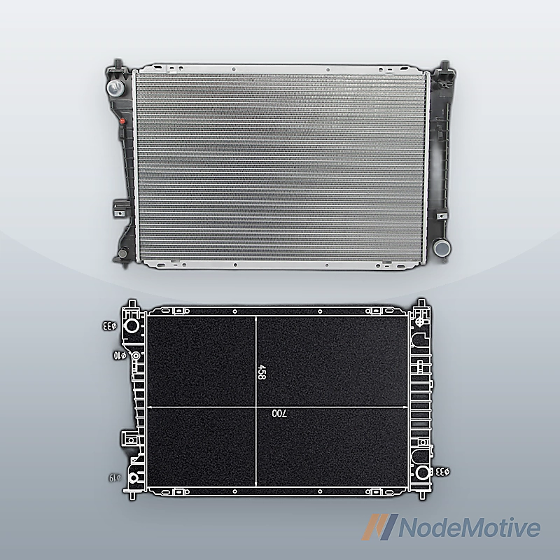 13040 Radiator Aluminum for 08-12 Ford Escape Mazda Tribute L4 2.3L 2.5L