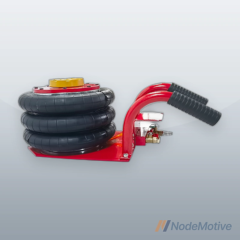 Triple Air Bag Jack for Car 3 Ton Heavy Duty Air Jack Lift Up To 18 Inch Red