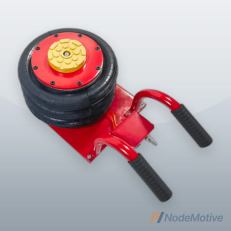 Triple Air Bag Jack for Car 3 Ton Heavy Duty Air Jack Lift Up To 18 Inch Red