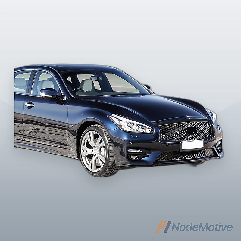 Front Grill for 2015-2019 INFINITI Q70L/Q70 With Camera Option Gloss Black