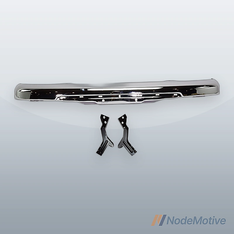 Bumper For 2004-2012 Chevrolet Colorado GMC Canyon Chrome Steel Front