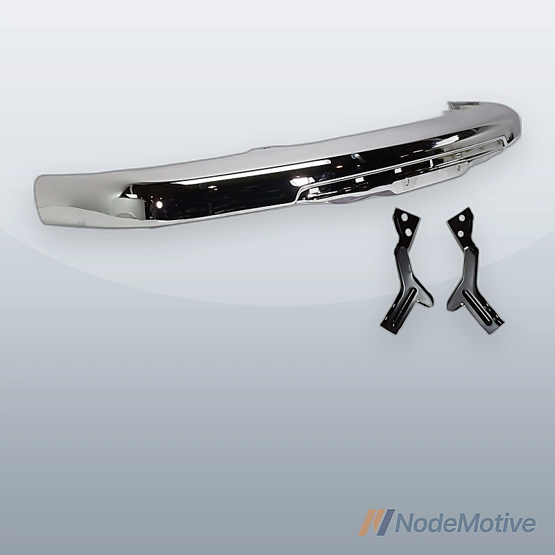 Bumper For 2004-2012 Chevrolet Colorado GMC Canyon Chrome Steel Front