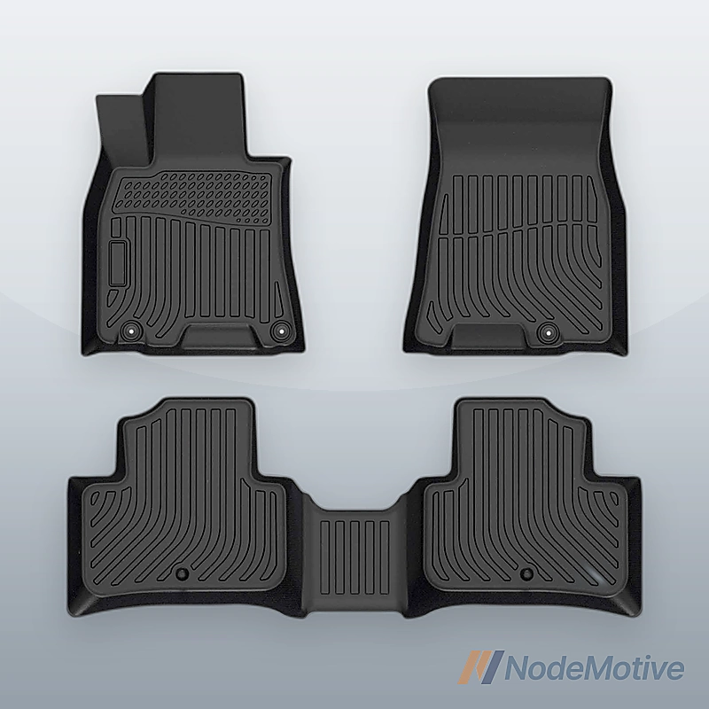 Floor Mats Liners Replacement for Genesis GV70 2022 2023 All Weather Waterproof