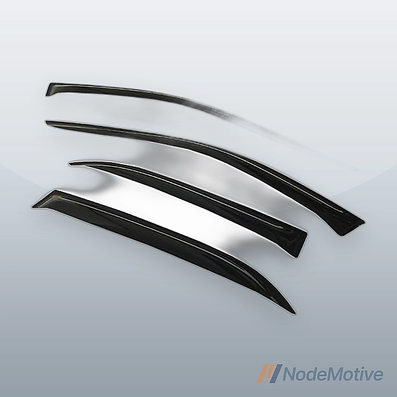4pcs For 02-06 Honda CR-V Sun/Rain Guard Wind Deflector Window Visors