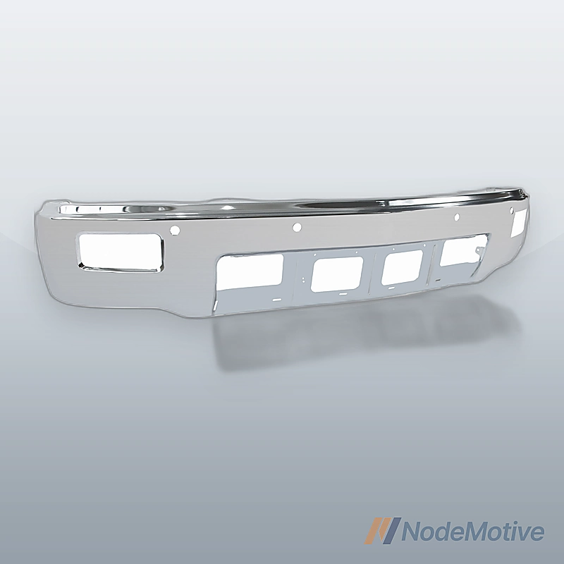 Front Bumper for 2014 2015 Chevy Silverado 1500 w/ Fog & Park, Chrome