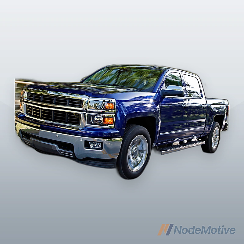 Front Bumper for 2014 2015 Chevy Silverado 1500 w/ Fog & Park, Chrome