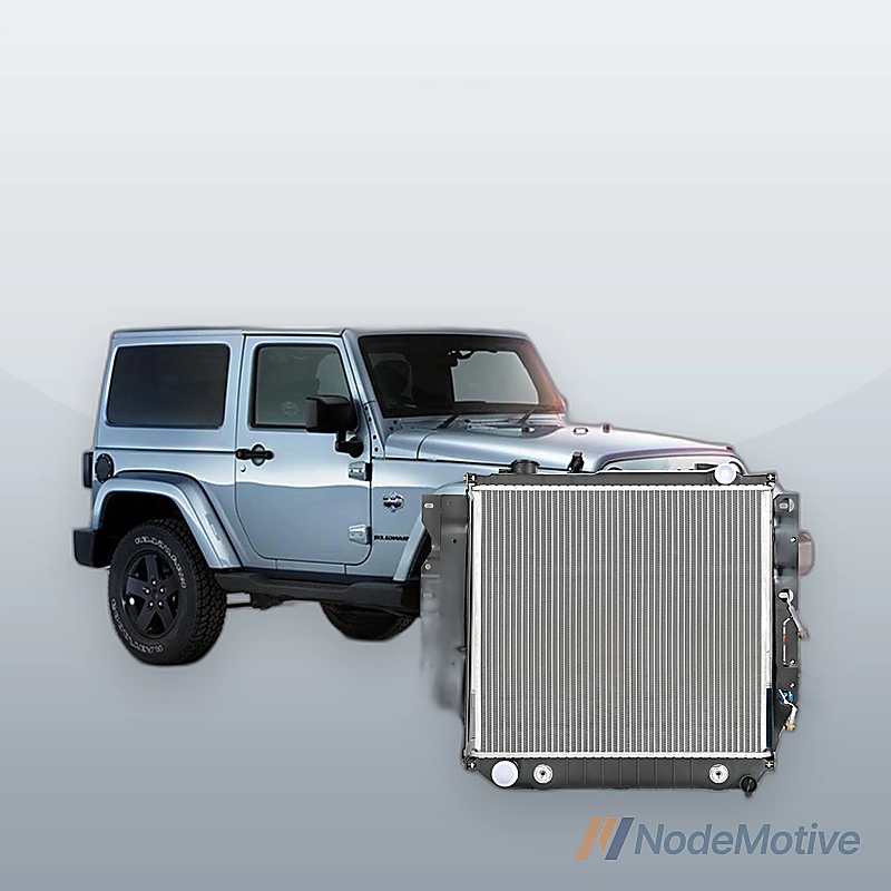 Car Aluminum Radiator for 97-06 Jeep TJ, 87-06 Wrangler, 2.4L 2.5L 4.0L 4.2L,GAS
