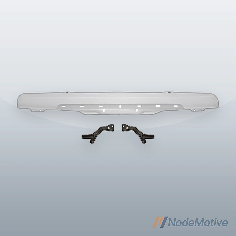 Front Bumper Steel For 2004-2012 Chevrolet Colorado GMC Canyon Chrome