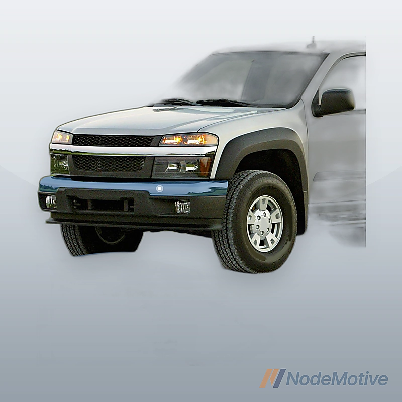 Front Bumper Steel For 2004-2012 Chevrolet Colorado GMC Canyon Chrome