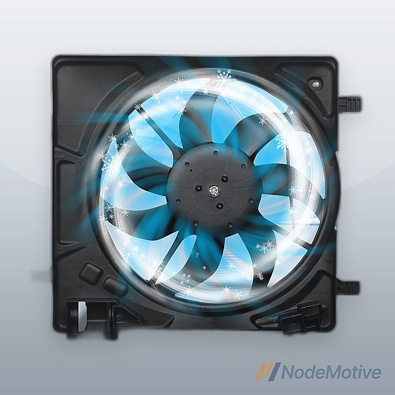 Radiator Cooling Fan Assembly for 2013-2015 Chevrolet Spark