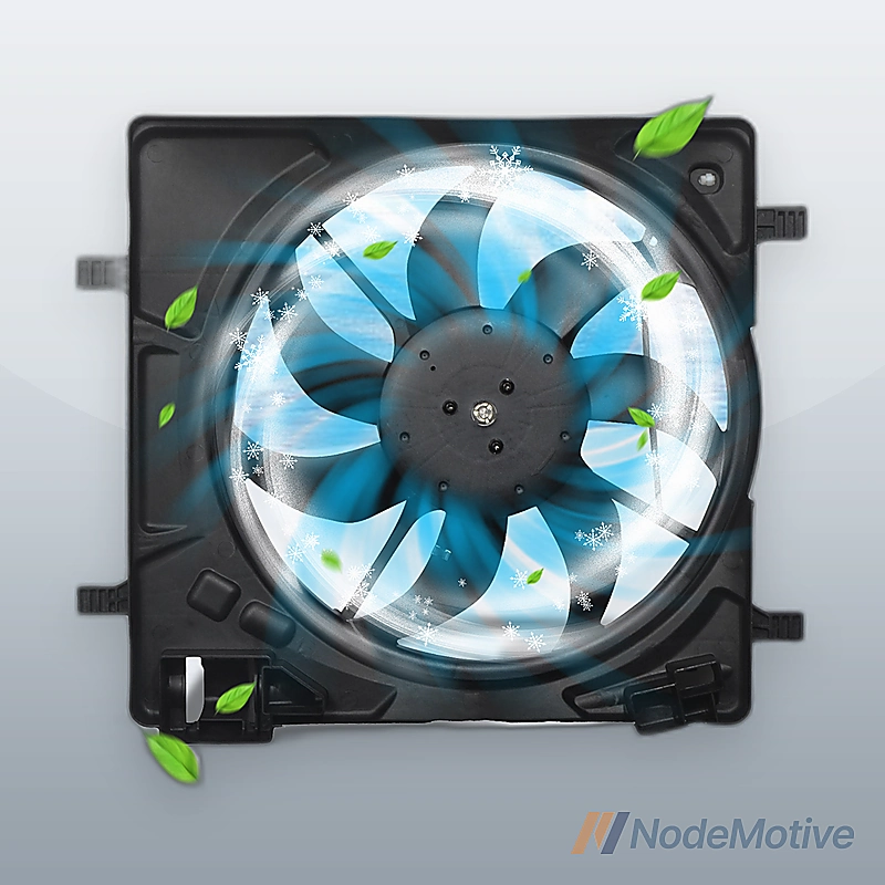 Radiator Cooling Fan Assembly for 2013-2015 Chevrolet Spark