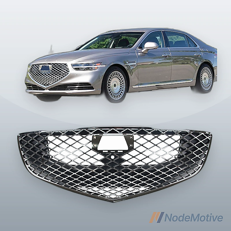 Front Grill for GENESIS GENESIS G80 2021-2023 W/ Camera Hole