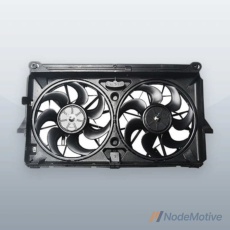 Radiator Cooling Fan Assembly For 2007-2013 Silverado 1500 Sierra 1500 Dual Fan