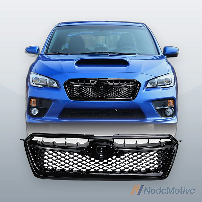Front Grill for 2015-2016 Subaru Impreza Gloss Black