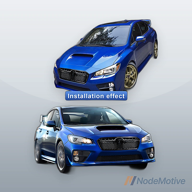 Front Grill for 2015-2016 Subaru Impreza Gloss Black