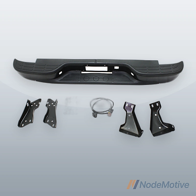 Step Bumper For 1999-2005 Chevrolet Silverado 1500 Rear Black Stepside/Flareside