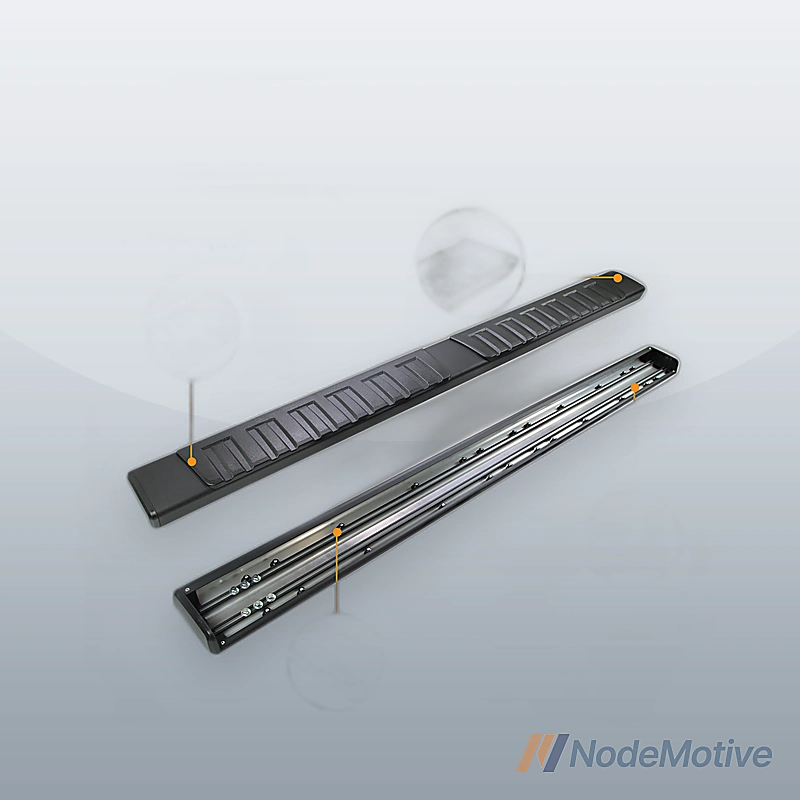 Side Step Running Boards for 07-21 Toyota Tundra Double Cab 4 Door Aluminum