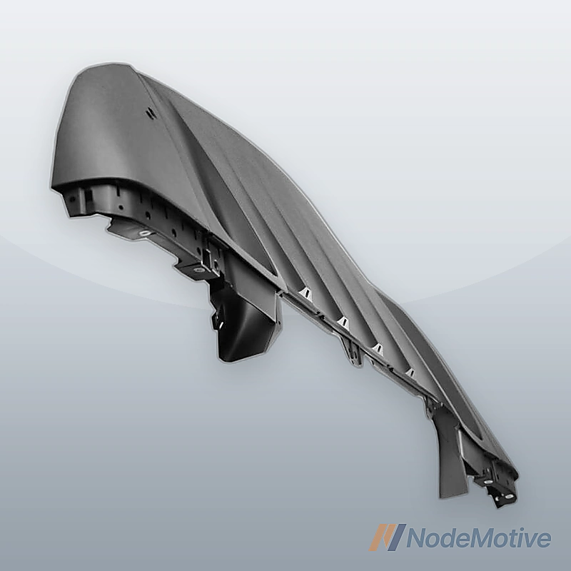 Front Bumper Lower Air Deflector Spoiler Fits Porsche Cayenne 15-18