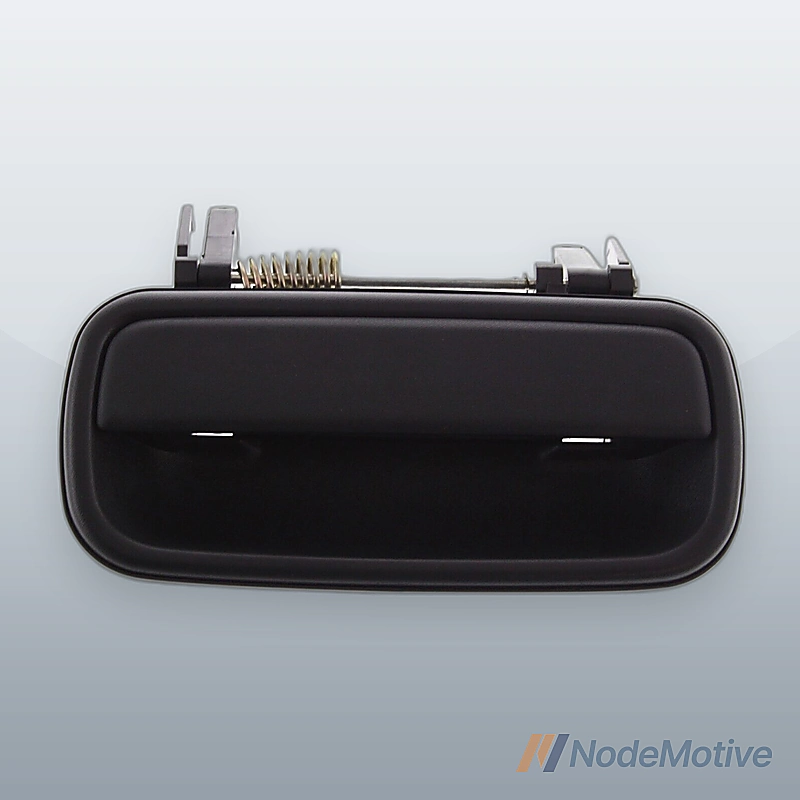 Door Handle For 2001-2004 Toyota Tacoma Crew Cab Rear Left Smooth Black Plastic