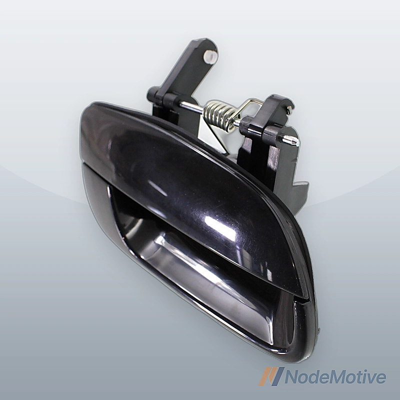 Exterior Door Handle For 2001-2006 Hyundai Elantra Rear RH Smooth Black Plastic