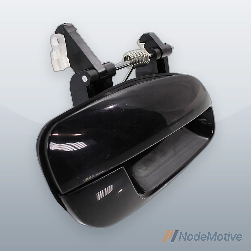 Exterior Door Handle For 2001-2006 Hyundai Elantra Rear RH Smooth Black Plastic