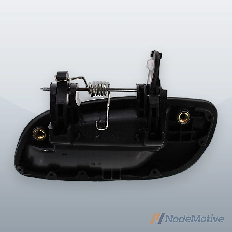 Exterior Door Handle For 2001-2006 Hyundai Elantra Rear RH Smooth Black Plastic