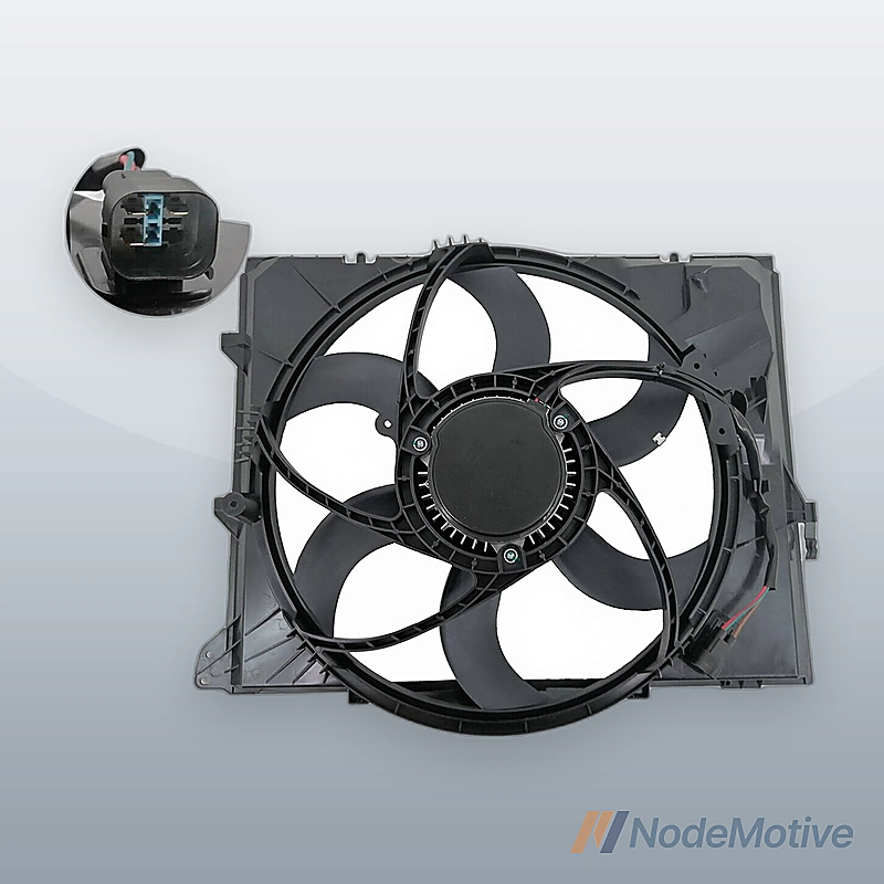 3Pin Cooling Fan Assembly Brushless Motor 400W Fits BMW E90 2006-13