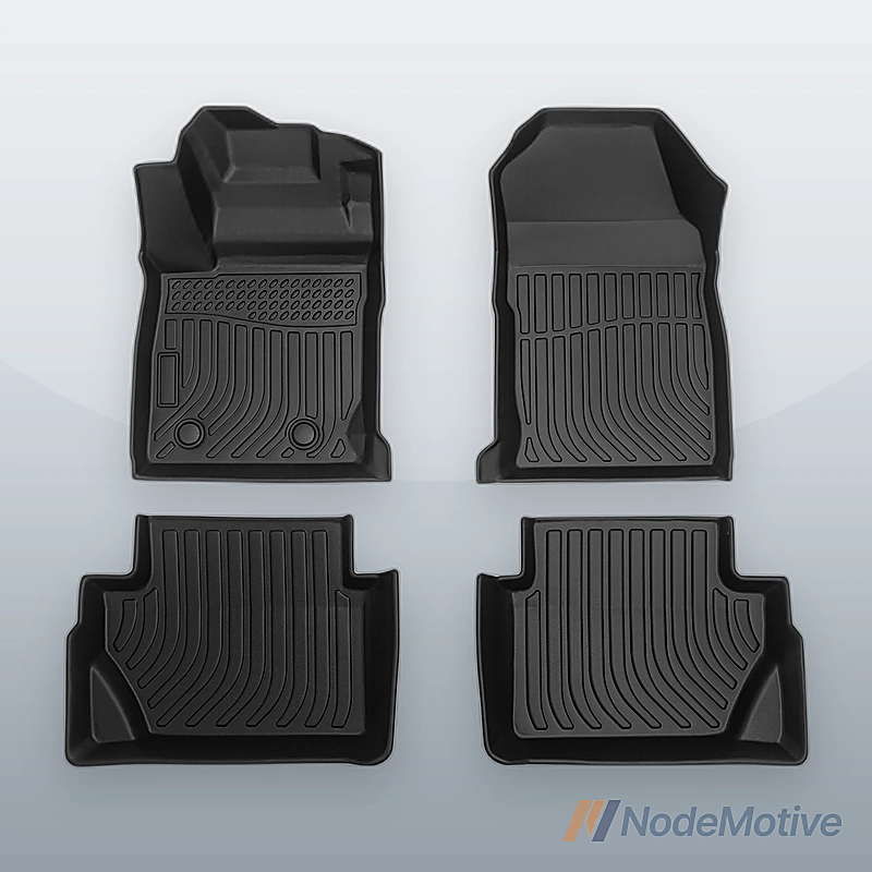 Car Floor Mats for 2014-2019 Ford Fiesta,All-Weather TPE Rubber