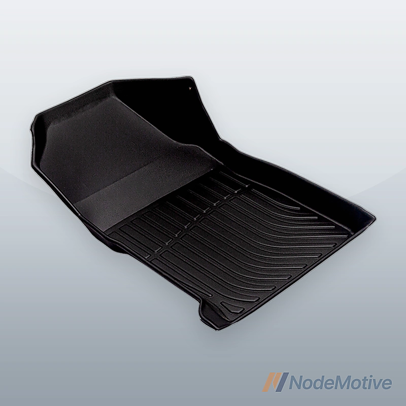 Car Floor Mats for 2014-2019 Ford Fiesta，All-Weather TPE Rubber