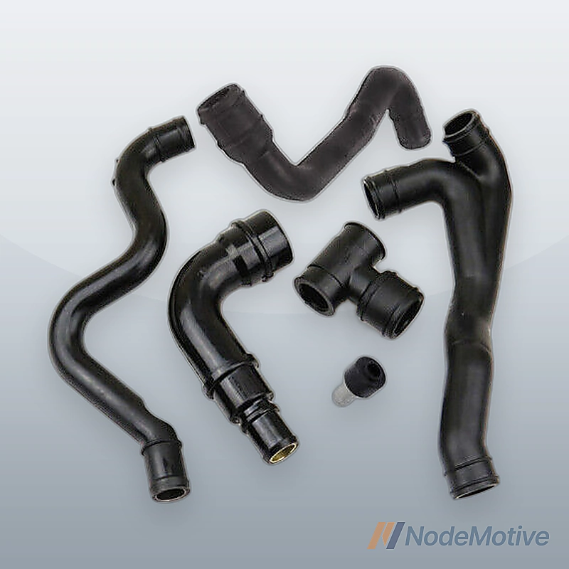 6Pcs Fits VW Golf Jetta Audi TT 1.8L Engine Crankcase Breather Hose Pipe