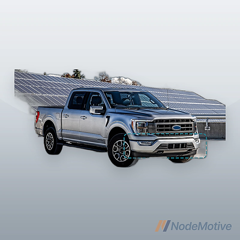 Steel Front Bumper Face Bar For Ford F-150 2021 2022 2023 FO1002463