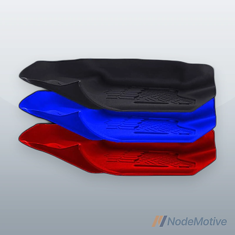 Front 2PCS Black TPE Mats kit for Ram 1500 Quad Cab
