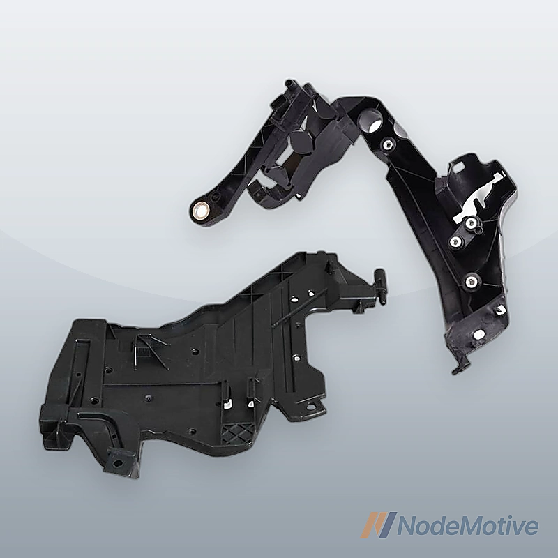 2X Front Drive Side Headlight Mount Support Plate Bracket For Audi A4 Quattro S4