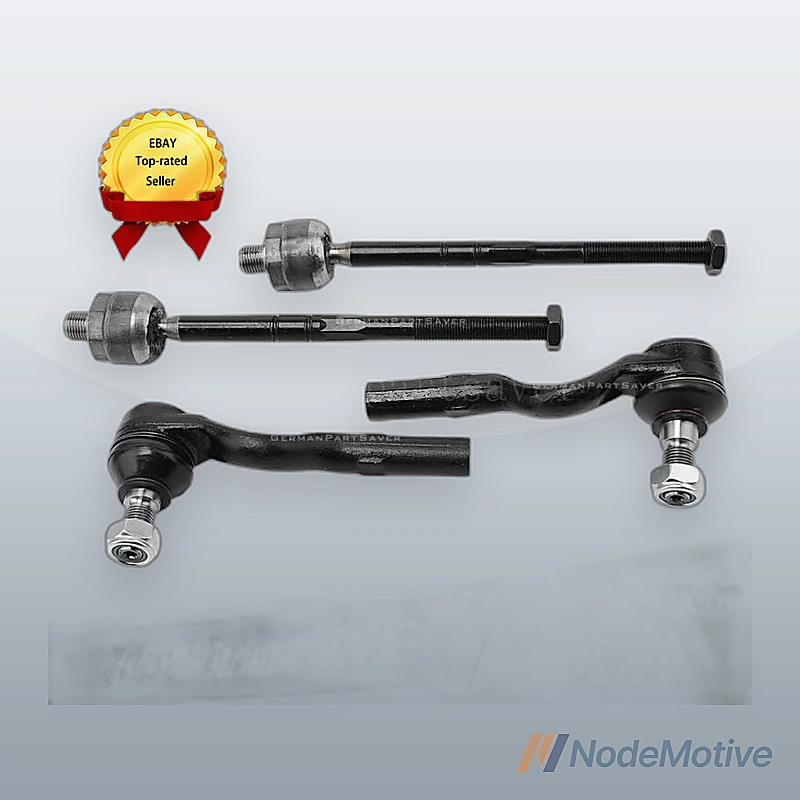 For Mercedes Left Right Inner Outer Tie Rod Ball Joint Kit Kits set 4
