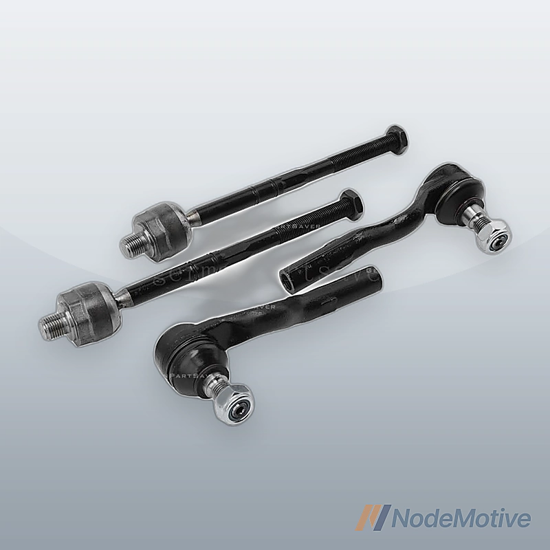 For Mercedes Left Right Inner Outer Tie Rod Ball Joint Kit Kits set 4